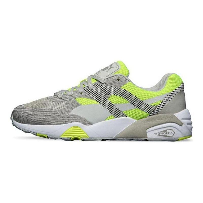 PUMA R698 Progressive Mesh Casual Shoes Men Grey Green 362046-02 40