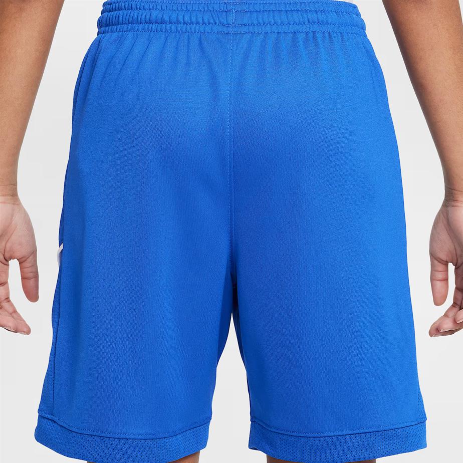 Nike Academy Dri-Fit Fashion Quick-Dry Breathable Lace-Up Shorts Youth Game Royal/White Kids Shorts HJ3718-480