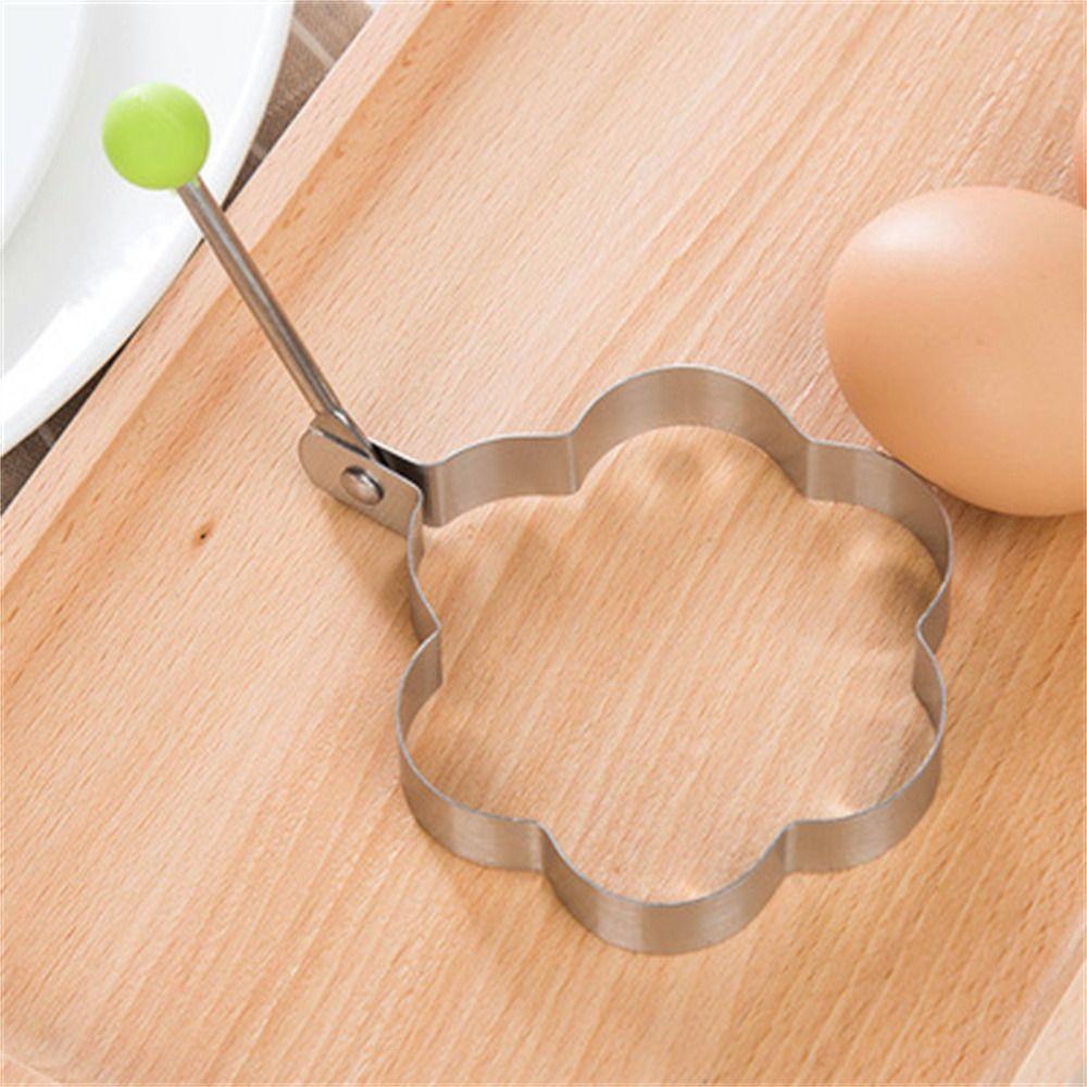 4 Shapes Frying Mold Stainless Steel Omelette Mold Fried Egg Pancake Shaper  Kitchen Accessories