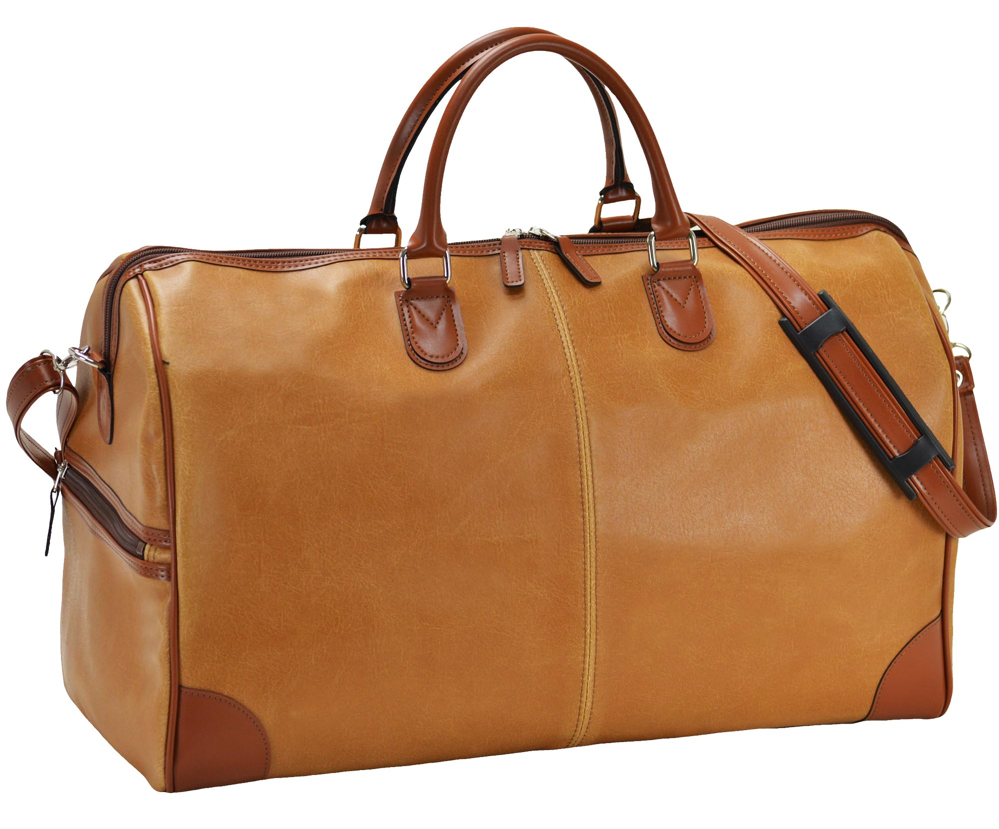 

Camel F Made in Japan Boston bag Leather Lockable 30L 30 liters Large Small Lightweight 1 night 2 days 2 nights 3 days 1 night 2 nights 2way Travel