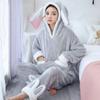Winter Thick Warm Flannel Pajamas Sets for Women Sleepwear Home Clothing Pajama Home Wear Pyjamas Set