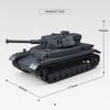 Seconda Guerra Mondiale Militare Tedesco Unione Sovietica Carro Armato Mini Action Figures Set di Blocchi da Costruzione 4 Cannone d'Assalto Veicolo Corazzato Mattoncini dell'Esercito Giocattoli per Adulti