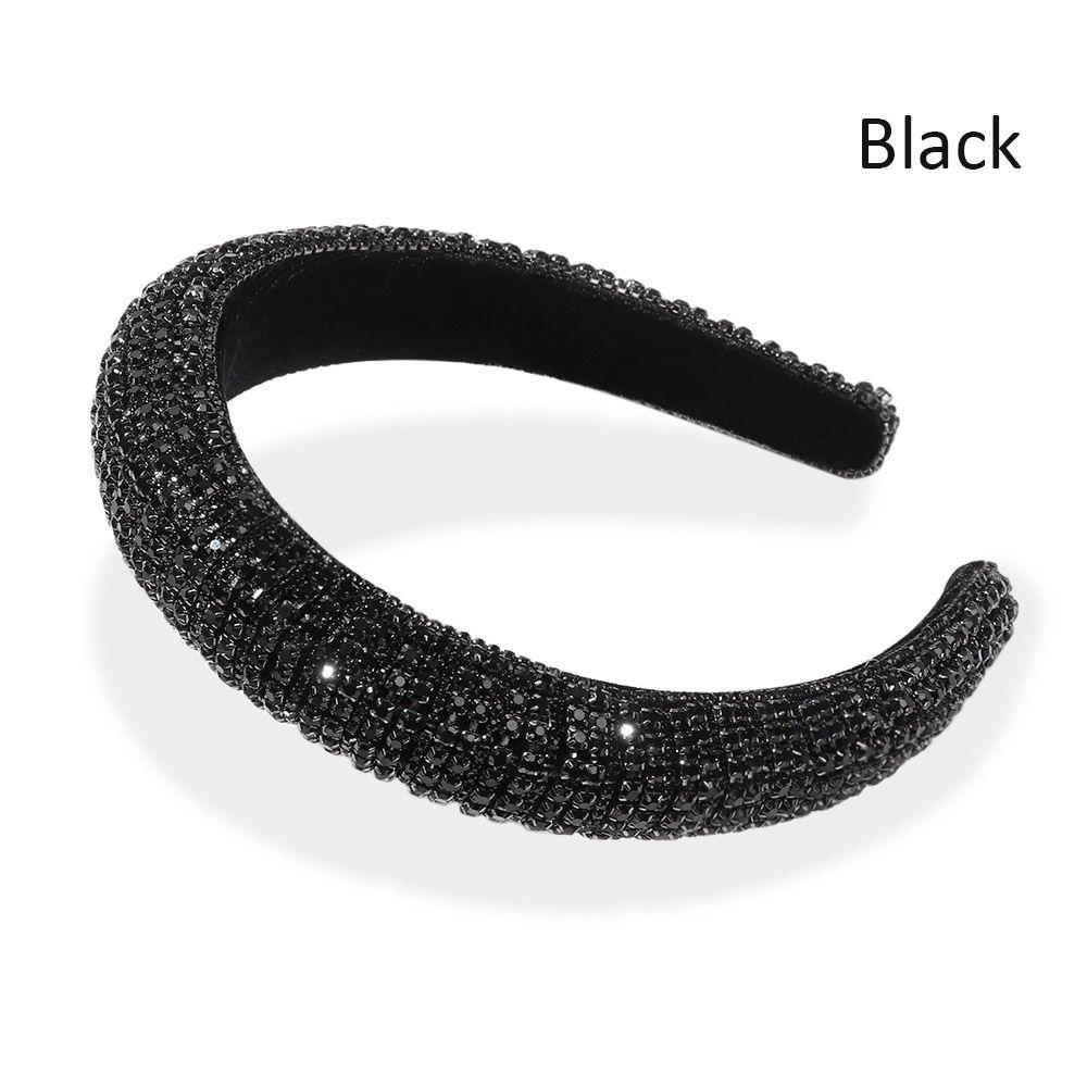 Stirnband Haarreif Luxus Strass Perle Haiband Barocke Tiara Voll Kristall Hochzeitskopfschmuck