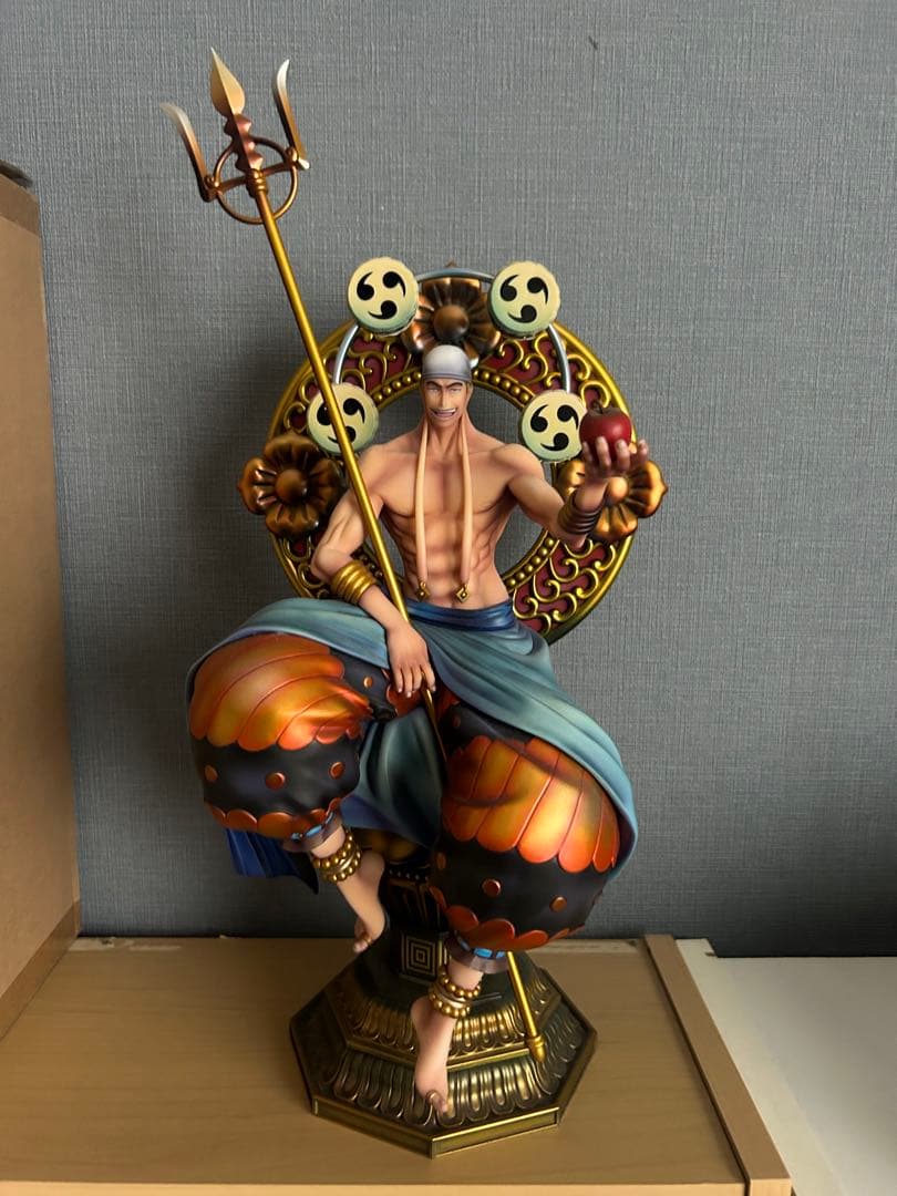 

[USED] One Piece Enel Pop Maximum Figure with Shipping Box