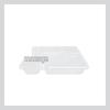 Thickened 5-Compartment Disposable Meal Boxes with Lids (150-pack)