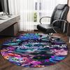 Customizable Cheshire cat1 Round Non-Slip Carpet - Ideal for Garden, Picnic, Office, Perfect for Decoration, Suitable For All Seasons