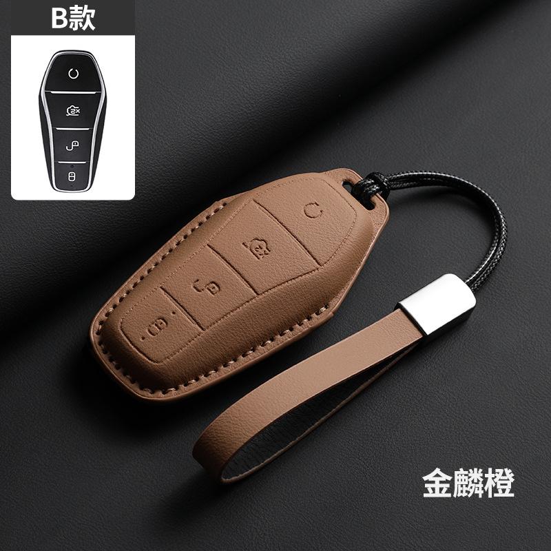 For BYD Qin Plus DMI Song Pro Tang Yuan 05 Seagull Seal 06 Dolphin Car Remote Key Case Cover Shell Protector Original Car Color
