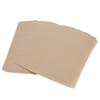 100pcs Brown Parchment Paper Sheets Non-Stick Surface Steaming Paper  Barbecue Steaming Cooking