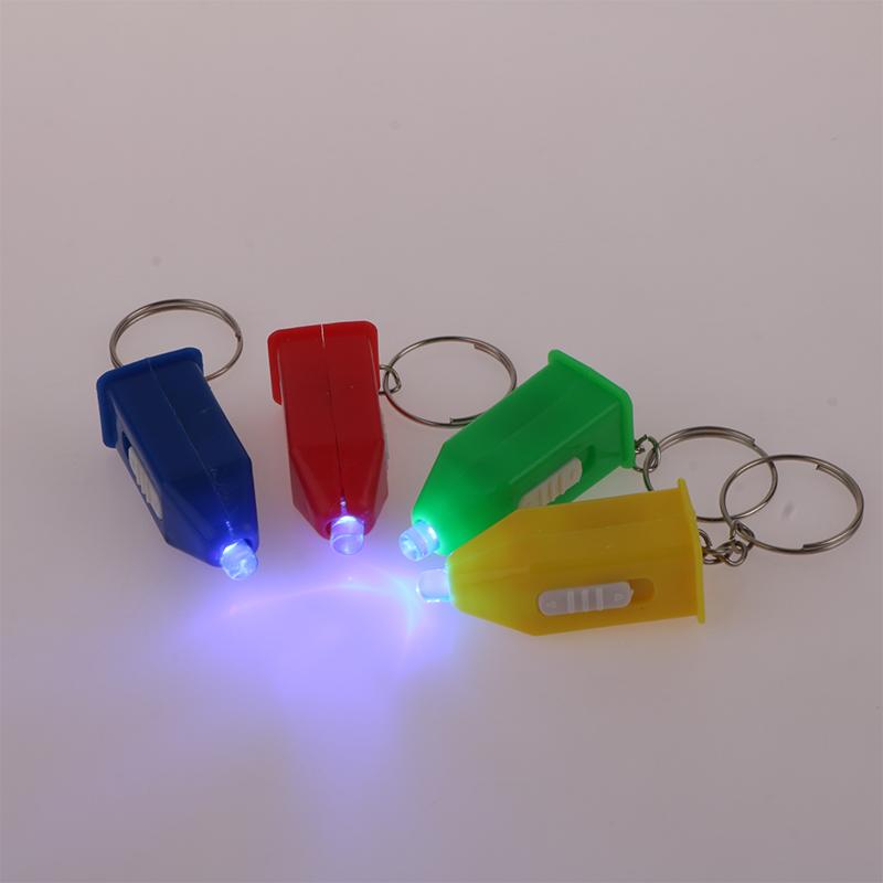Pagoda Type Led Uv Flashlight Mini Blu-Ray Money Detection Lamp Portable Backlight Flash Torch Lamp Purple Color Flashlight