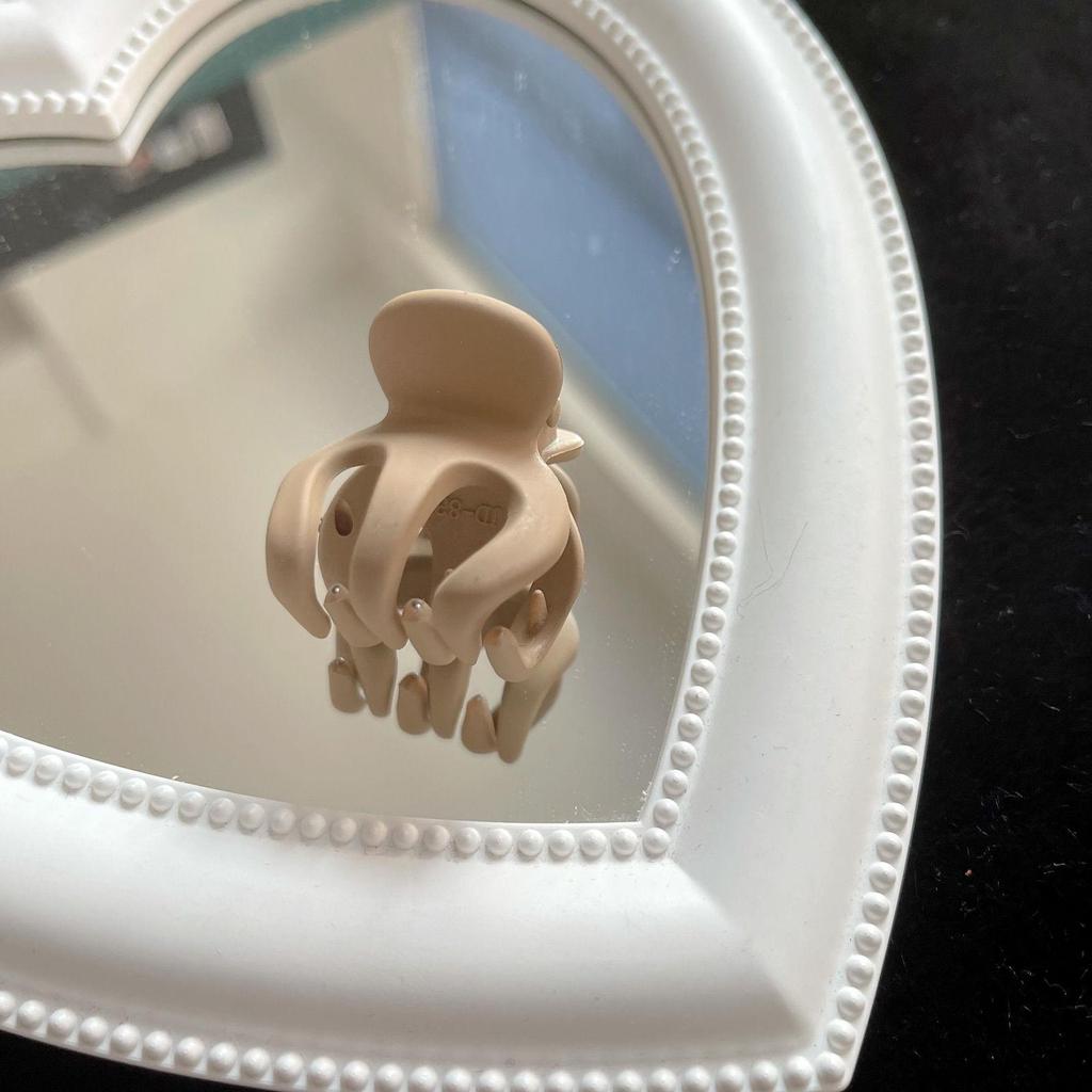 Black Anti-Sagging Small Shark Claw Clip for High Ponytails - Women's Hair Accessory