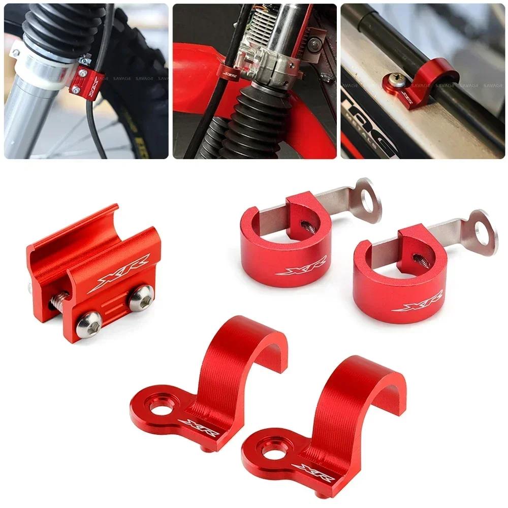 Motorss Brake Hose Line Clamp Holder Oil Pipe Wire Clamping Guide Clip For Honda XR250L XR250R XR400R XR600R XR650L XR400 XR250