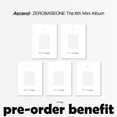 Pre-order ZEROBASEONE The 6th Mini Album Ascend- 11 Ver.