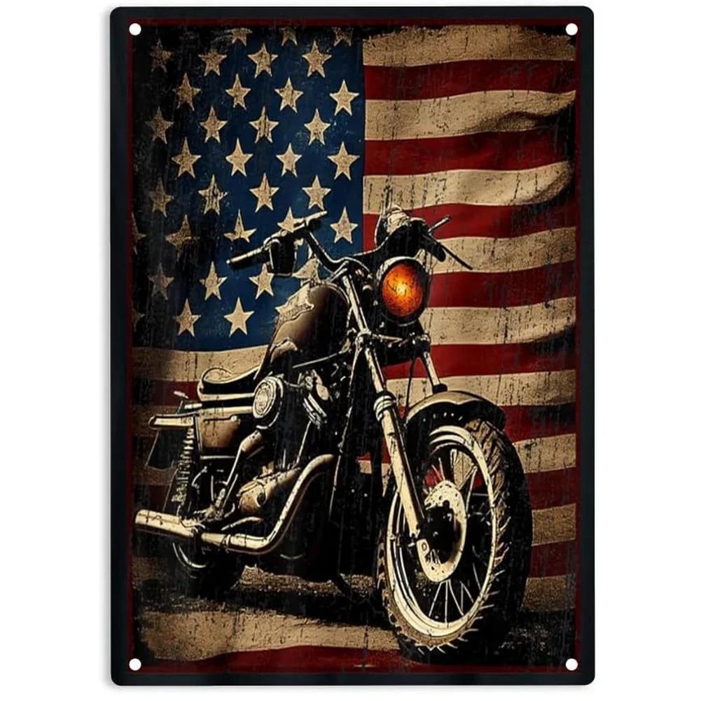 Norton Triumph Motorcycle Metal Tin Signs Vintage Wall Posters Retro Iron Painting Metal Plaque Sheet for Bar Cafe Garage Home