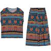 Elegant Women's Sets Summer Plus Size Casual Loose Two Piece Pant Sets for Women