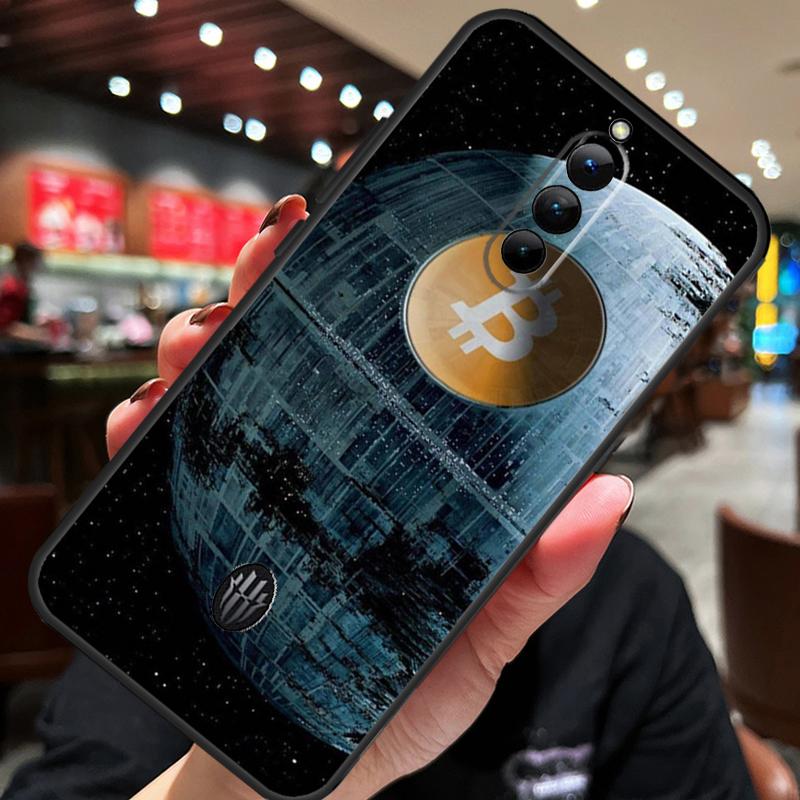 Bitcoin Case For ZTE Nubia Red Magic 10S 10 8 9 8S 9S 11 Pro Plus 10 Air 5G 6R 6 7 6S 7S Pro Cover
