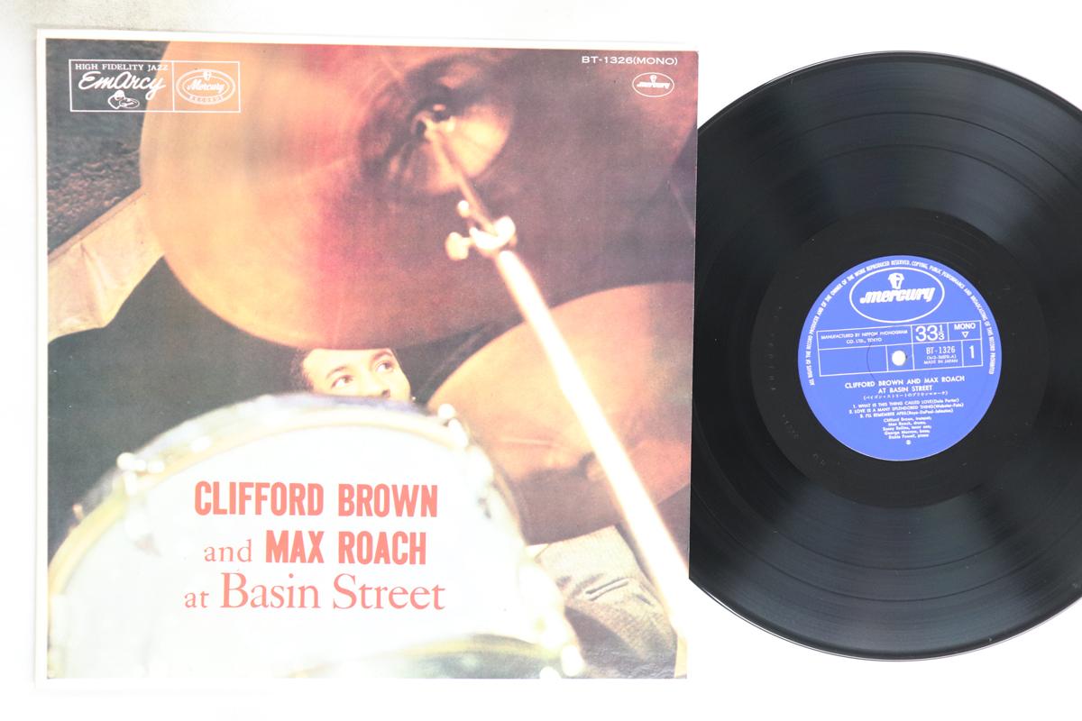 

LP Record CLIFFORD BROWN, MAX ROACH - At Basin Street BT1326 MERCURY 1974 Japan Jazz Used