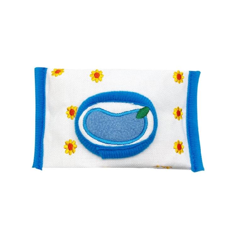 Fun Wet Wipes Treats Feeder Sniffing Training Toy For Dog with Noise Maker And Reward Pouches Enhancing Cognitive Skill
