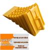 Anti-Roll Large PVC Truck Wheel Chock - Triangle Skid Stopper