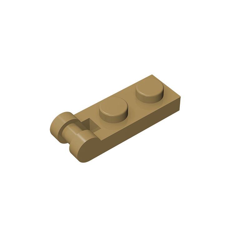 100g Compatible Small 1x2 Building Blocks with Pin Hole Hinge for LEGO MOC 60478.