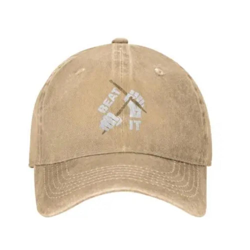 Best Selling Drummers Funny It Music Hats for Men Women Distressed Baseball Cap Beach Dad Sun Hat Black Cut Cap
