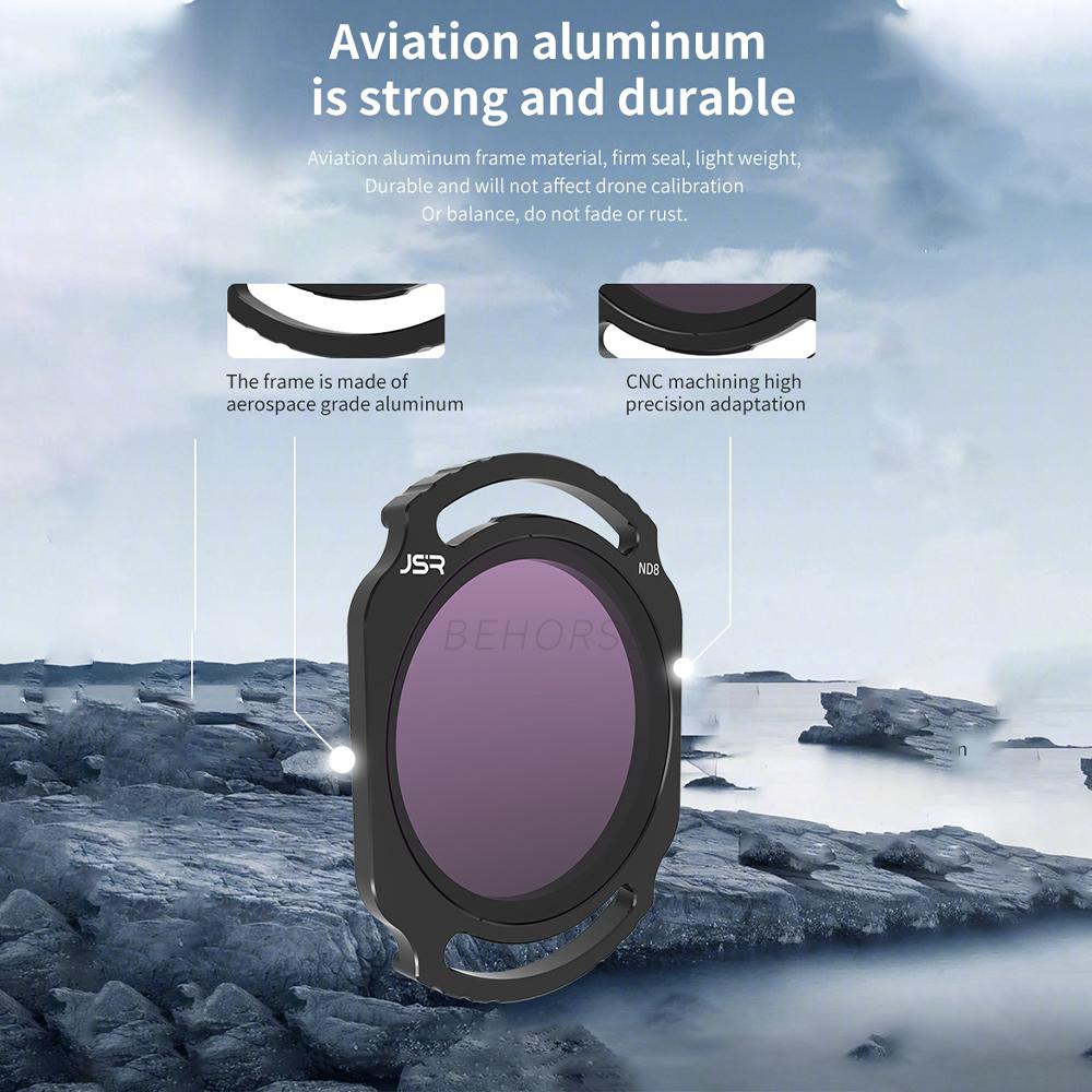 High Quality Aluminum Lens Filters for DJI O4 Air Unit Pro Avata 2 UV CPL ND8 ND16 Protect Enhance Aerial Photography Accessory