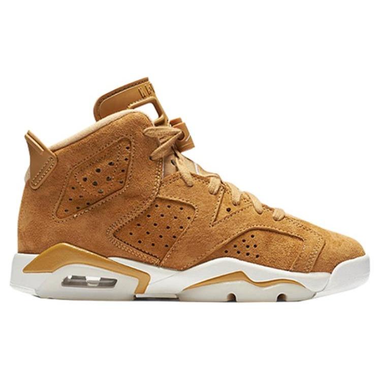 (GS) Air Jordan 6 Retro 'Wheat' Kids' 384665-705