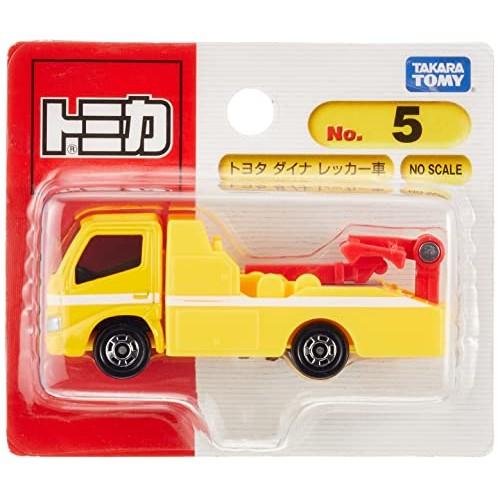 Takara Tomy Tomica No.5 Toyota Dyna Tow Truck (Blister Package) Mini Car Toy Ages 3+