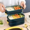 Multi-Layer Lunch Box, Food Container, Storage, Breakfast Boxes, Student School Tableware, Stainless Steel Insulated Lunch Box