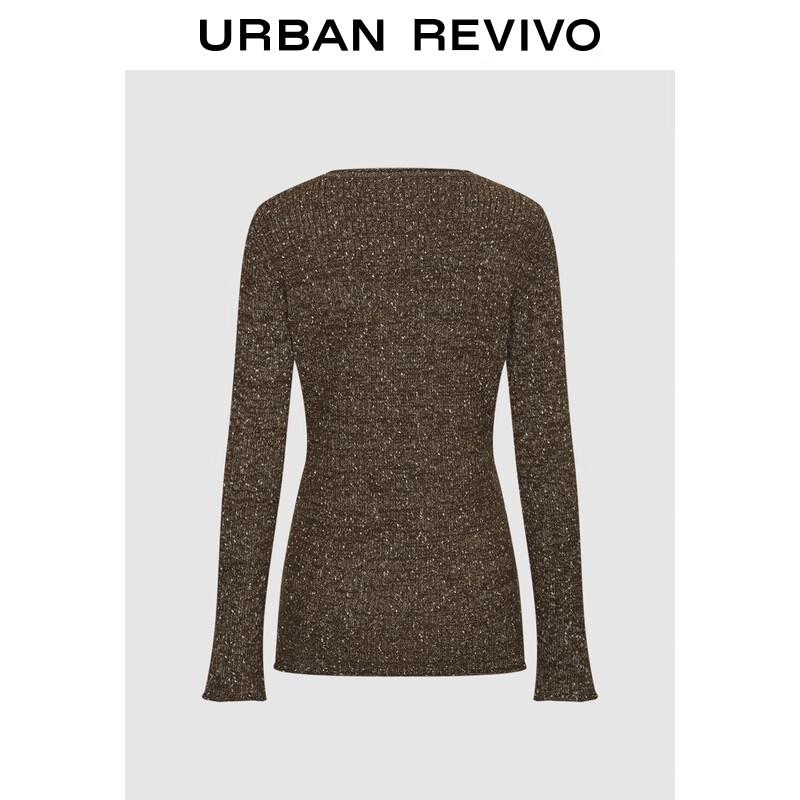 UR 2025 Women's Amber-Effect Knit Cardigan