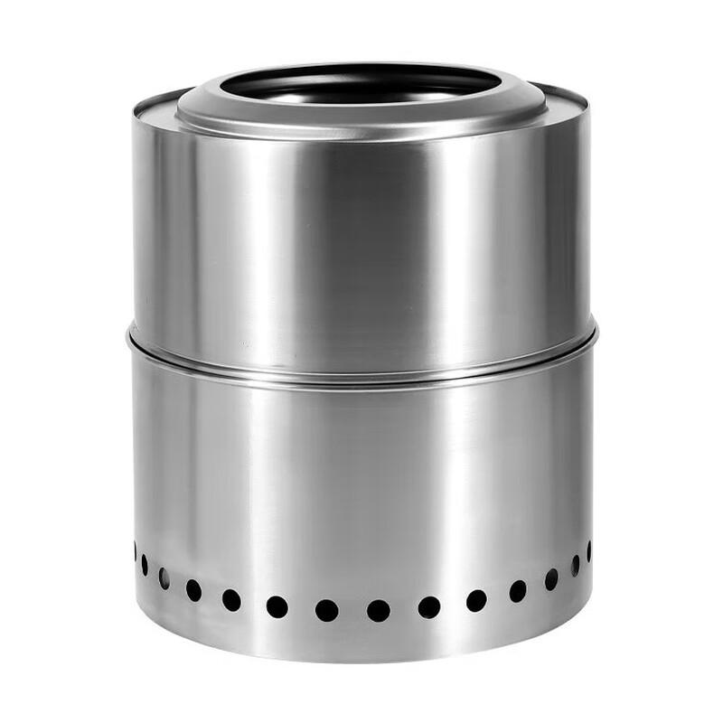 Aisheng Outdoor Stainless Steel Foldable Wood Burning Camping Stove