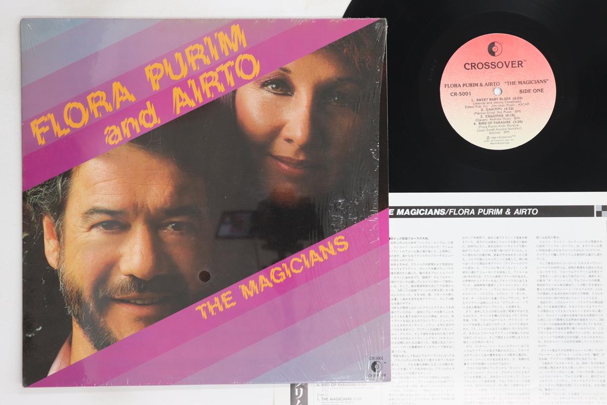 

LP Record FLORA PURIM, AIRTO - Magicians CR5001 CROSSOVER 1986 US Jazz Used