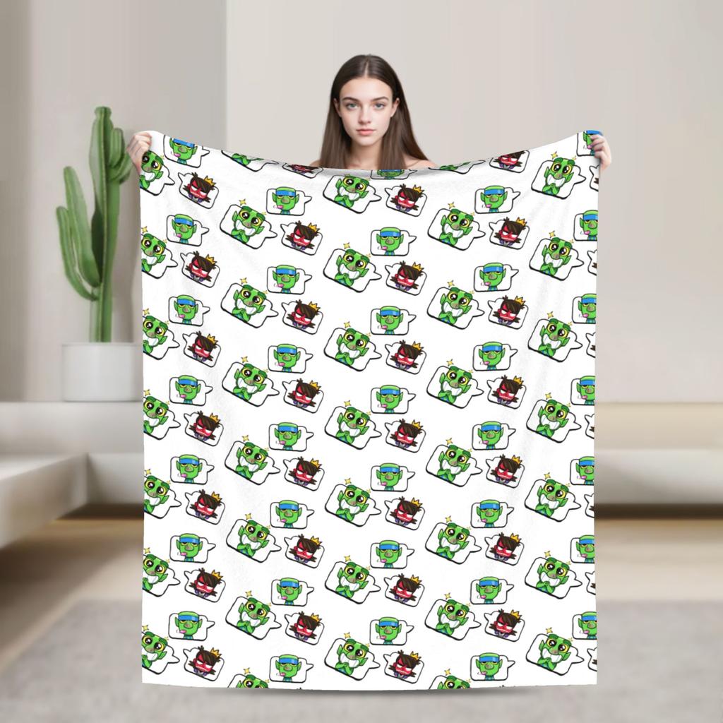 Clashes Royaleds Game Blankets  Fuzzy Funny Warm Throw Blanket for Bedspread Decoration