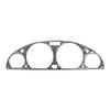 För BMW 3-serie E46 1997-2004 Kolfiber Bil Hastighetsmätare Skärmpanel Trim Ram Dekorationsdekal Interiörtillbehör