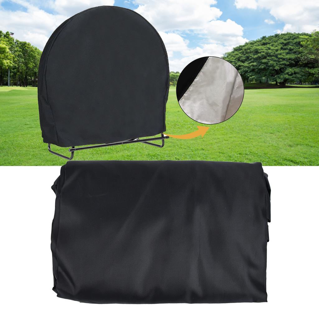 Firewood Rack Cover Dustproof Waterproof Sun   Round Outdoor Log Rack Cover for Firewood Storage