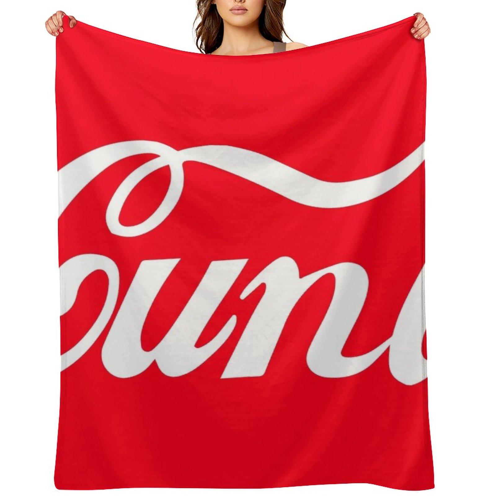 C*** Throw Blanket Camping Extra Large Throw Furrys Polar Blankets 30x40in