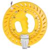 ABS Outdoor Kite Line String Winder Grip Wheel Flying Tools 20cm Wheel with 200M Line(20cm Yellow Wheel 200m Wire )