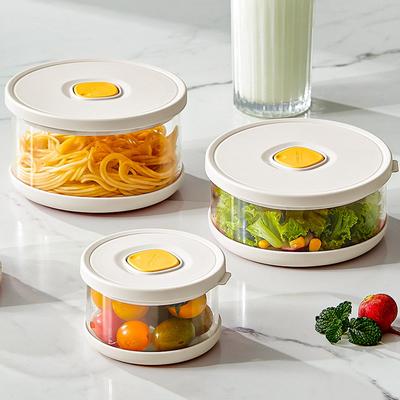 ZASA Lancheira 350ml Caixa Recipiente, em Forma de Tigela, Ultraleve, Hermética, Resistente ao Calor, Segura para Micro-ondas, Capacidade, À Prova de Vazamentos, Vedação de Um Clique,