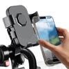 Universal 360° Rotation Phone Holder for Bikes, Scooters & Motorcycles - One-Hand Easy Mount