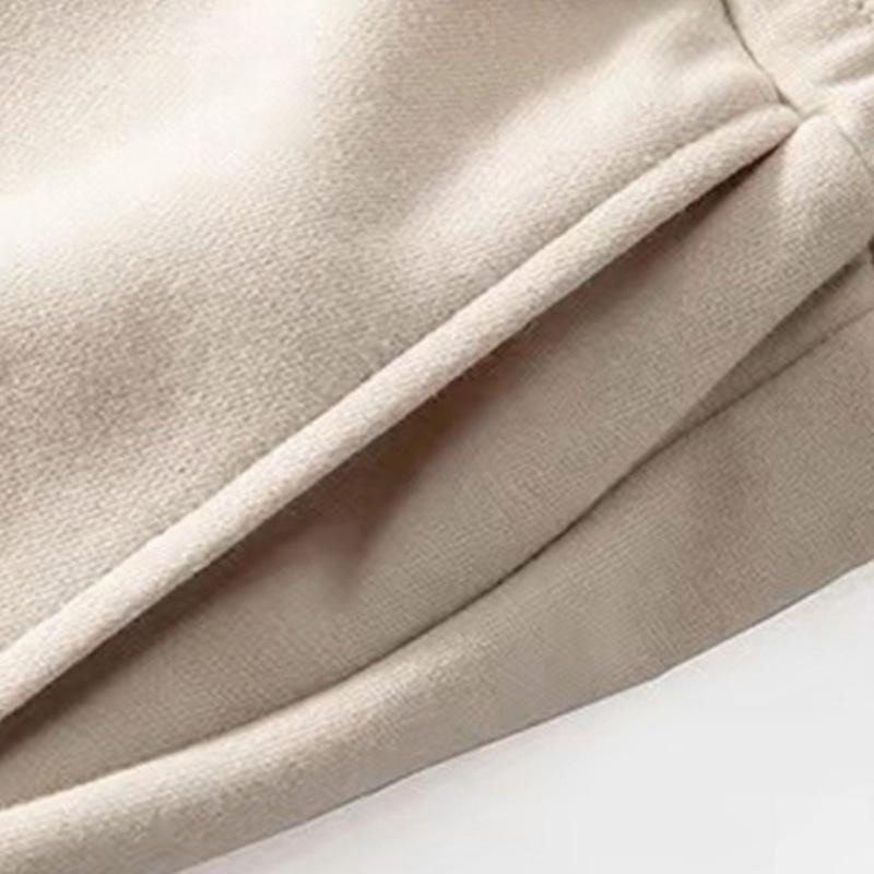 Pantaloni de trening sport casual largi pentru bărbați, cu etichetă de spălare în engleză - Stil european și american