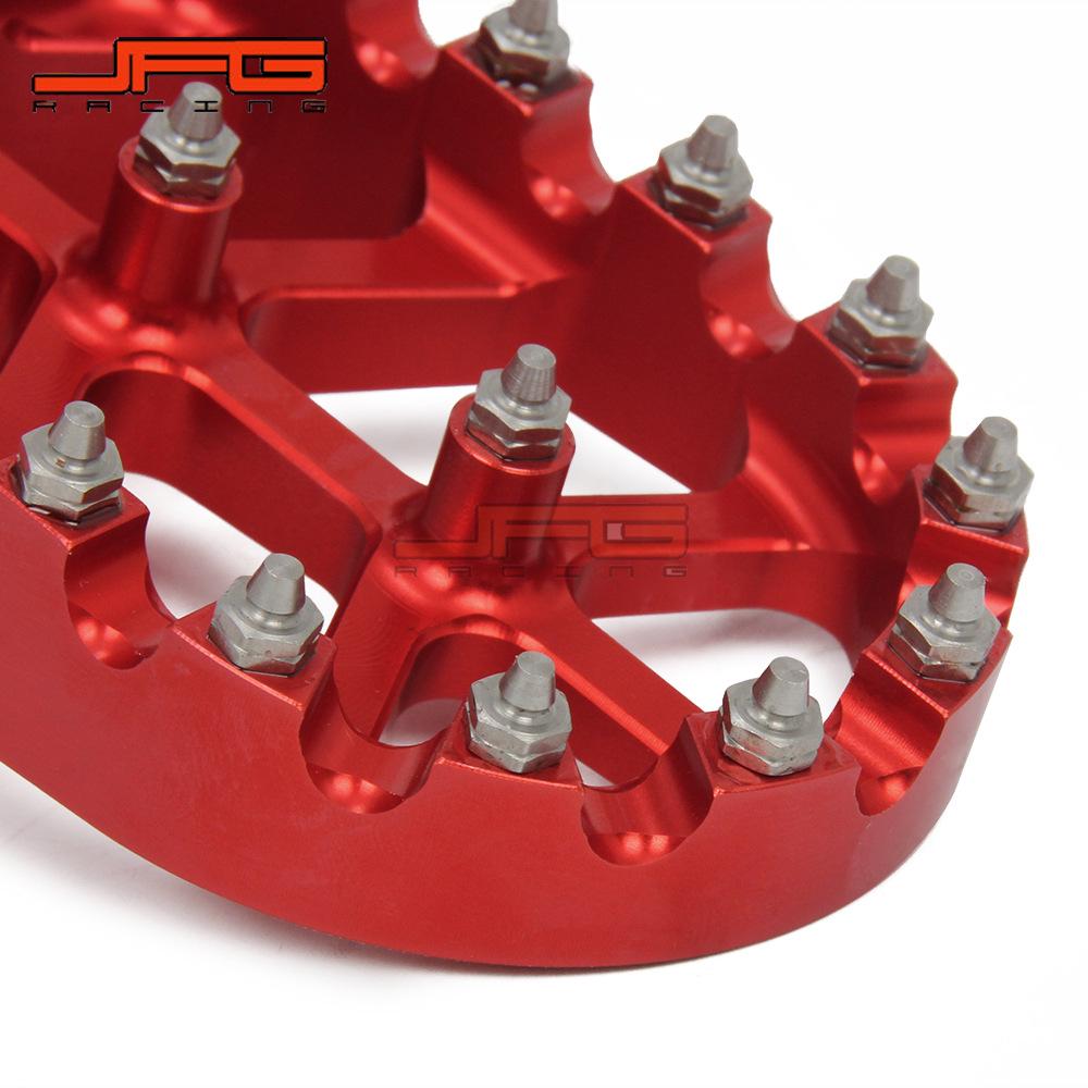 CR125R/CR250R/CR50 Off-Road Motorcycle CNC Aluminum Foot Pegs