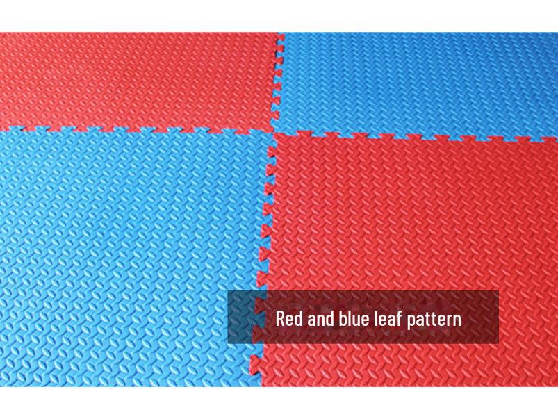 Foam Mat for Early Childhood Education, Kindergarten, and Dance Training - Leaf Pattern
