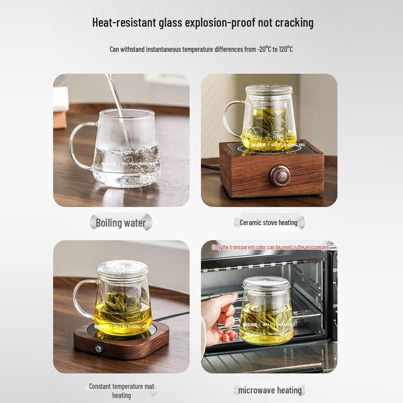 ZISIZ Glasbecher mit Henkel