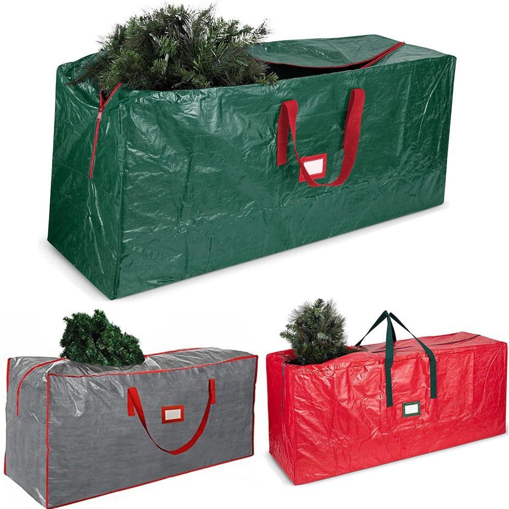 Folding Christmas Organizer Bag Gift Wrap Storage Bag  For All Year Round Christmas Storage