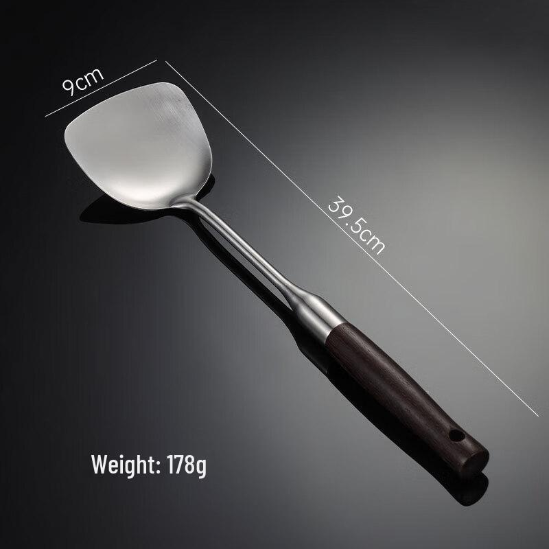 Набор лопаток ZISIZ из нержавеющей стали с деревянными ручками