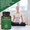 Organic freeze-dried aloe vera 180 mg, 120 capsules