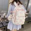 Japanese School Bag Female College Student Cute Graffiti Backpack Fashion Computer Bag Junior High School Student Travel Backpack Tide
