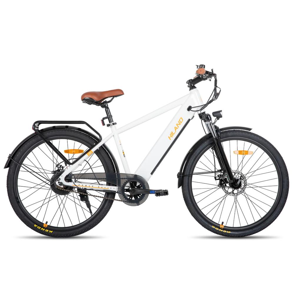 Adult Electric Bike HILAND EHD804 250W 26 Inch E-Bike Battery 7.8AH Mountain Wide Tire Electric Bike