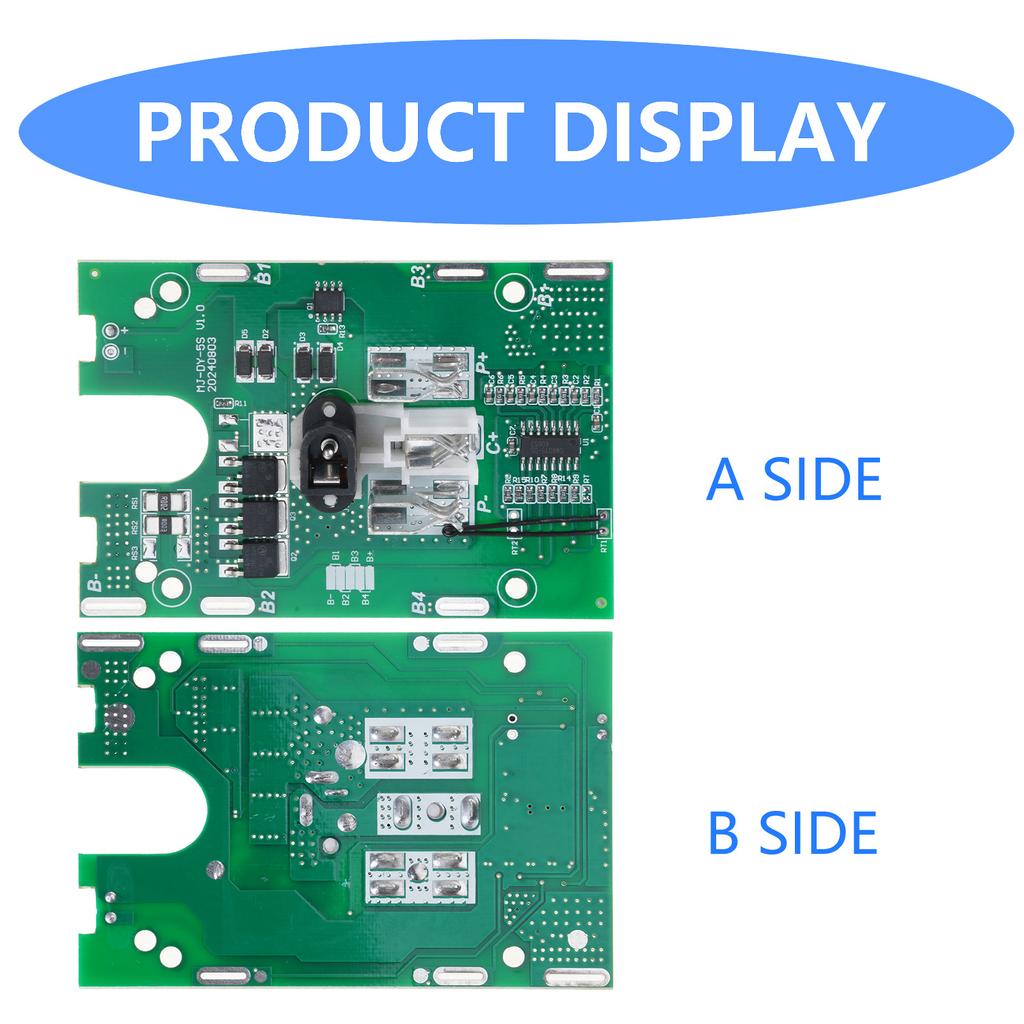 21V Lithium Battery Protective Board Battery Charging Board Connector Circuit Board Module For Power Tool Accessories