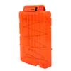 Soft   Clip Plastic Cartridge Magazine Toy   (5   Transparent Orange)