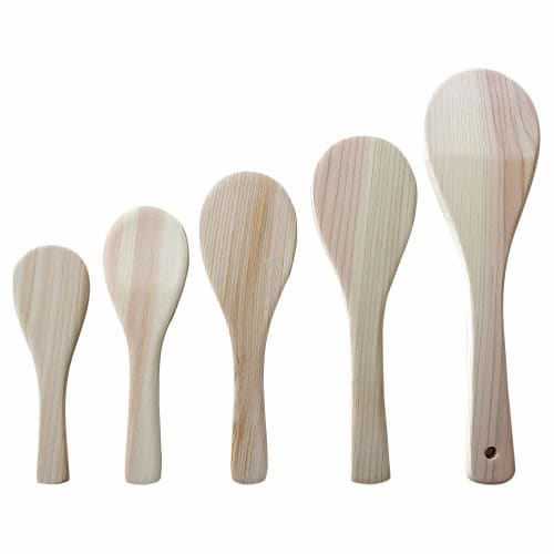 Yamashita Craft Japanese Hinoki Rice Scoop, 21.5cm, 26542000